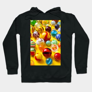 Lots of colorful marbles Hoodie